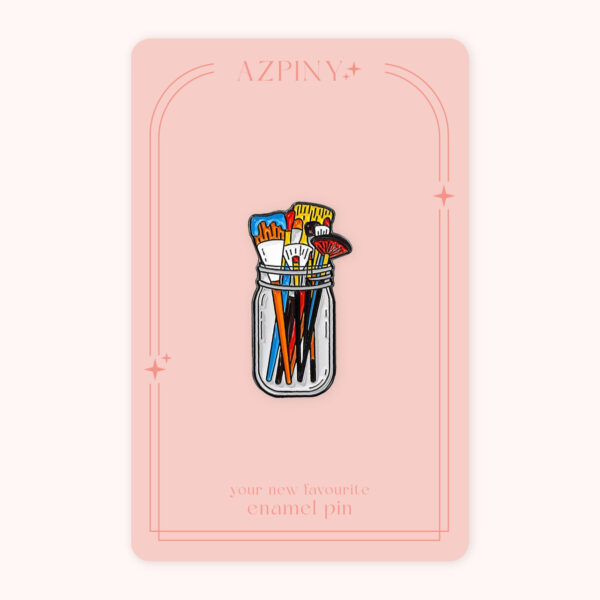 pin artist brošňa pre umelcov
